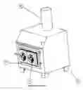 Fig. 01 - THERMO-ELECTRIC GENERATOR FOR USE WITH A STOVE