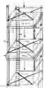 Fig. 01 - Moldular, External Emergency Structure Particularly Suitable for use as a Fire Escape
