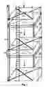 Fig. 02 - Moldular, External Emergency Structure Particularly Suitable for use as a Fire Escape