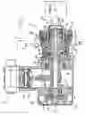 Fig. 02 - Drive through air compressor with cone clutch