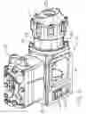 Fig. 04 - Drive through air compressor with cone clutch