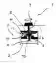 Fig. 01 - Operating element with a central pushbutton