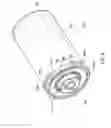 Fig. 06 - Filter element and filter assembly including locking mechanism
