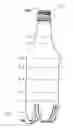 Fig. 01 - Reduced pressure loss pasteurizable container and method of making the same