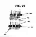 Fig. 25 - SYSTEM AND METHOD FOR PROVIDING AN ASYMMETRICALLY OR SYMMETRICALLY DISTRIBUTED MULTI/SINGLE ZONE WOVEN HEATED FABRIC SYSTEM HAVING AN INTEGRATED BUS