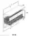 Fig. 15 - Multi-chute gravity feed dispenser display