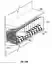 Fig. 16 - Multi-chute gravity feed dispenser display