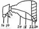 Fig. 01 - Efficient fluidic spray and other delivery multipurpose asymmetrical or symmetrical systems