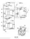 Fig. 04 - Corrugated cardboard box with open-work flaps and set of blanks for obtaining same
