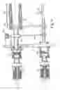 Fig. 23 - Machine and method for the production of rolls of weblike material together with a winding core and roll thus obtained