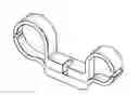 Fig. 01 - Composite tube clamp and method for making same