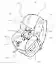 Fig. 01 - CHILD RESTRAINT SYSTEM INCLUDING TENSION SENSOR AND STATUS INDICATOR