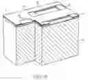 Fig. 04 - Nozzle assembly for a printhead arrangement with gutter formations to prevent nozzle contamination