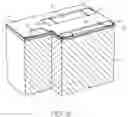 Fig. 06 - Nozzle assembly for a printhead arrangement with gutter formations to prevent nozzle contamination