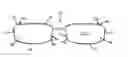 Fig. 01 - Hook components with nylon strings elasticity mechanism for eyeglasses