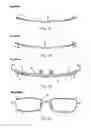 Fig. 07 - Hook components with nylon strings elasticity mechanism for eyeglasses