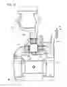 Fig. 09 - Projection type image display apparatus with angled exhaust fan