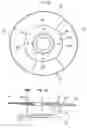 Fig. 05 - Color wheel with segment fixing mechanisms, and manufacturing method of same