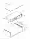 Fig. 01 - COMPUTER ENCLOSURE INCORPORATING DRIVE BRACKET