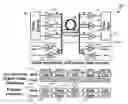 Fig. 01 - Digital video interface with bi-directional half-duplex clock channel used as auxiliary data channel