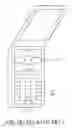 Fig. 03 - ELECTRONIC DEVICE WITH INTERNAL MICROPHONE ARRAY NOT PARALLEL TO SIDE EDGES THEREOF