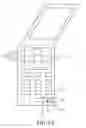 Fig. 04 - ELECTRONIC DEVICE WITH INTERNAL MICROPHONE ARRAY NOT PARALLEL TO SIDE EDGES THEREOF