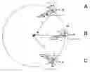 Fig. 01 - Method of operation of a high-efficiency turbine with variable attack angle foils