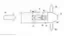 Fig. 01 - Horizontal axis wind turbine including a rotating exhaust duct
