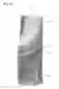 Fig. 13 - Opaque multi-phase dentifrice with alternating bands