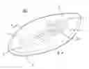 Fig. 01 - Sports board having stringers