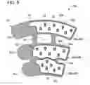 Fig. 10 - Method of making compression sleeve with structural support features