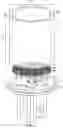 Fig. 01 - Insulator for tube having conductive case