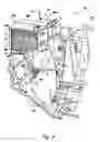 Fig. 03 - Engine and cooling system arrangement for a harvester