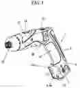 Fig. 02 - Power tool having control means for monitoring screw tightening operations