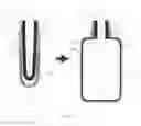Fig. 03 - Integrally blow-moulded bag-in-container having an inner layer and the outer layer made of the same material and preform for making it