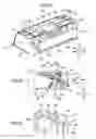 Fig. 02 - Printer device with blade driving motor and platen motor provided on a first frame