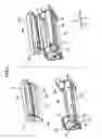 Fig. 06 - Printer device with blade driving motor and platen motor provided on a first frame