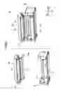 Fig. 07 - Printer device with blade driving motor and platen motor provided on a first frame