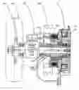 Fig. 01 - Drive Configuration for Cableways and Brake and Clutch Unit Therefor