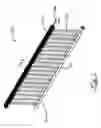 Fig. 02 - Railing assembly with detachable and upgradeable components