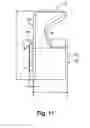 Fig. 09 - Linear travel, self aligning, rotating, retention clamp