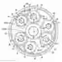 Fig. 01 - Lubrication path in a planetary gear unit for a transmission
