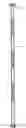 Fig. 01 - Tube-like advertising device that is fixed between two structural members and includes a clear outer member