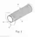 Fig. 02 - BICYCLE HANDLEBAR GRIP HAVING ENHANCED COMBINATION STRENGTH AND A METHOD FOR MAKING THE GRIP