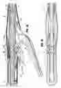 Fig. 27 - Surgical stapling device with coated knife blade