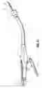 Fig. 34 - Surgical stapling device with coated knife blade