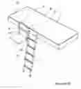 Fig. 31 - Accessing an Upper Bed