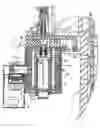 Fig. 01 - Cooled device for plasma depositing a barrier layer onto a container
