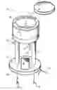 Fig. 01 - Cat tower with separable transportable bed, inset corrugated scratch pad/fabric base, and washable woven fabric covers