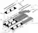 Fig. 01 - Snap lock separatory panel and retainer system